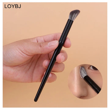 LOYBJ 1pcs Nose Shadow Brush Angled Contour Makeup Brushes Face Bronzer Nose Silhouette Eyeshadow Cosmetic Blending Make Up Tool