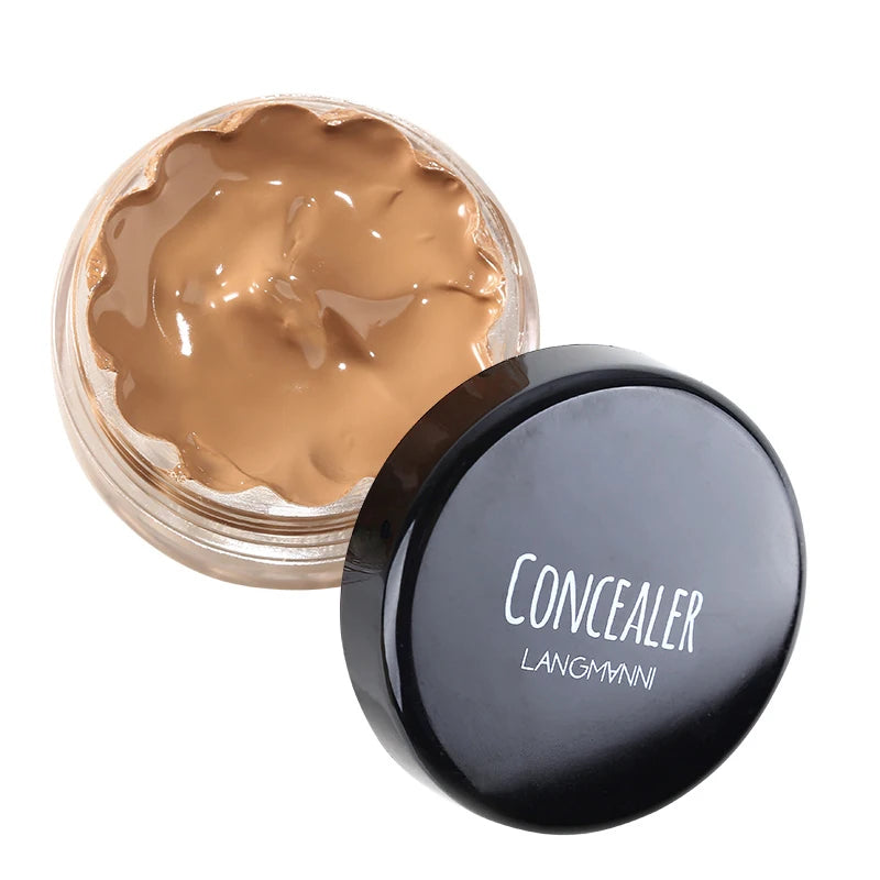 Face Creamy Concealer Foundation Palette Liquid Full Cover Dark Circles Acne Contour Cream Waterproof Makeup